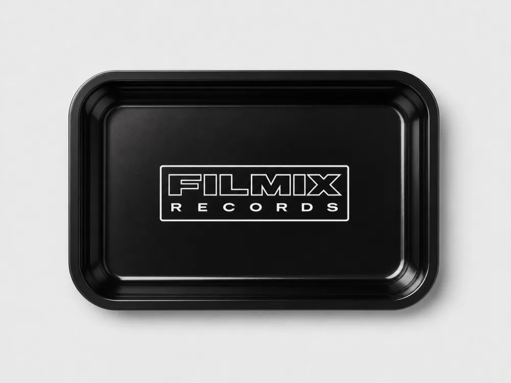 FILMIX RECORDS Catchall Tray — minimal metal tray